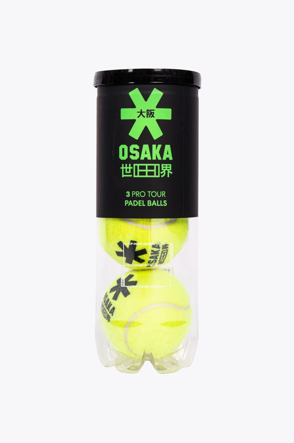 Osaka Pro Tour Padelbolde (rør med 3 stk.)