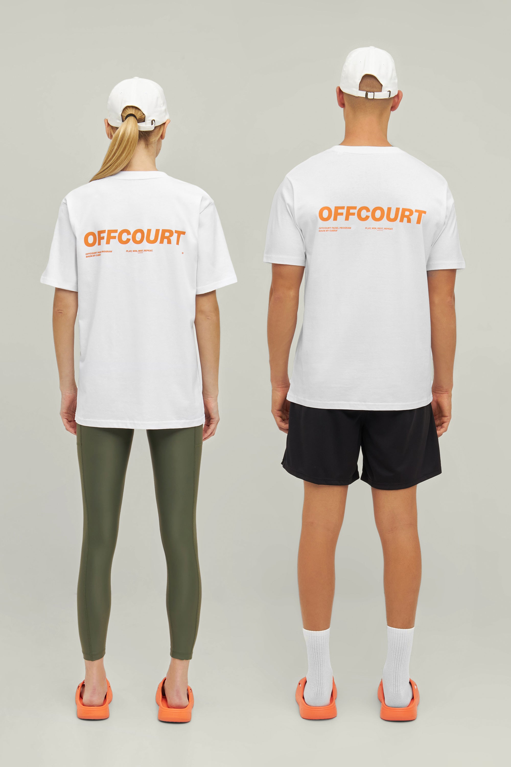 Cuera Relaxed Heavy offcourt T-shirt (Hvid)