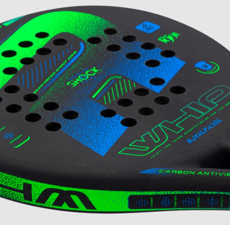 Royal Padel Whip Poly Padelbat - Padellife.dk
