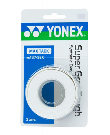 Yonex Super Grap Tough Max 3-pak (Hvid) - Padellife.dk