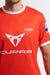 Nox Agustin Tapia Official T-shirt 2021 (rød) - Padellife.dk