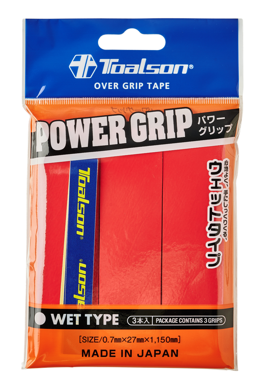 Toalson Power Grip 3-pak (Rød)