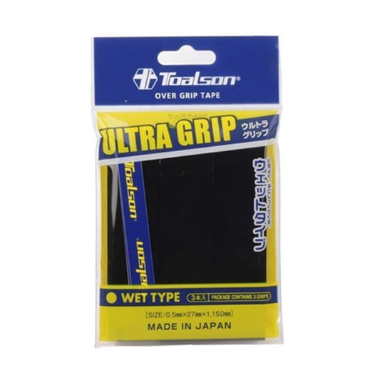 Toalson Ultra Grip 3 stk (Sort) - Padellife.dk