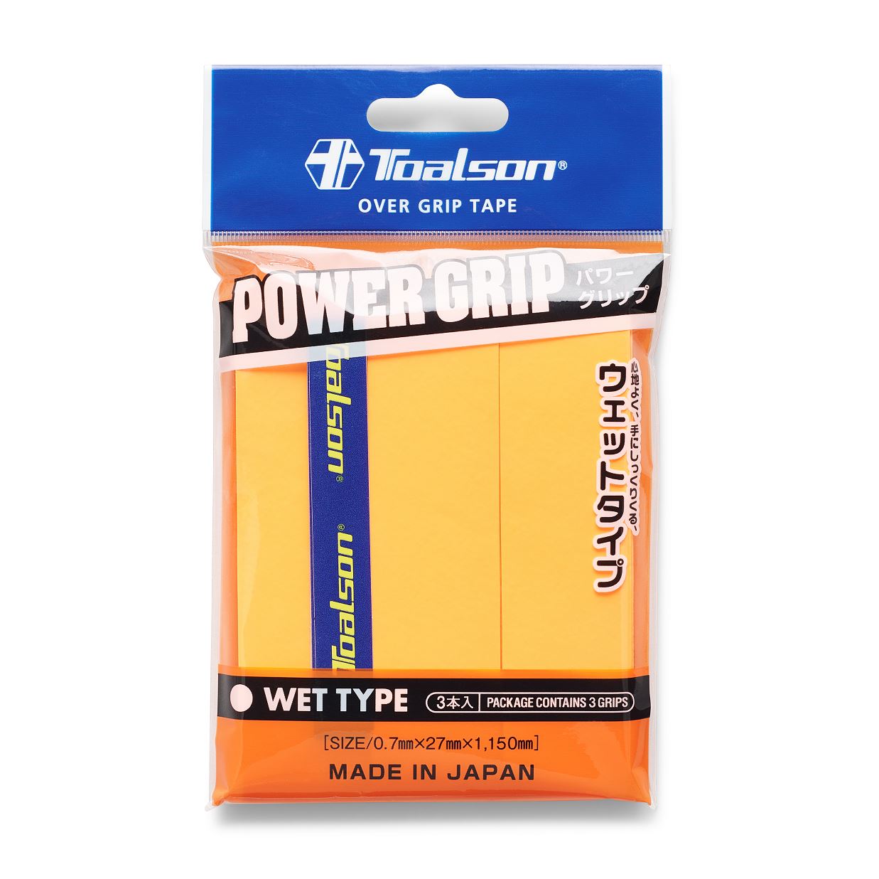 Toalson Power Grip 3-pak (Guld)