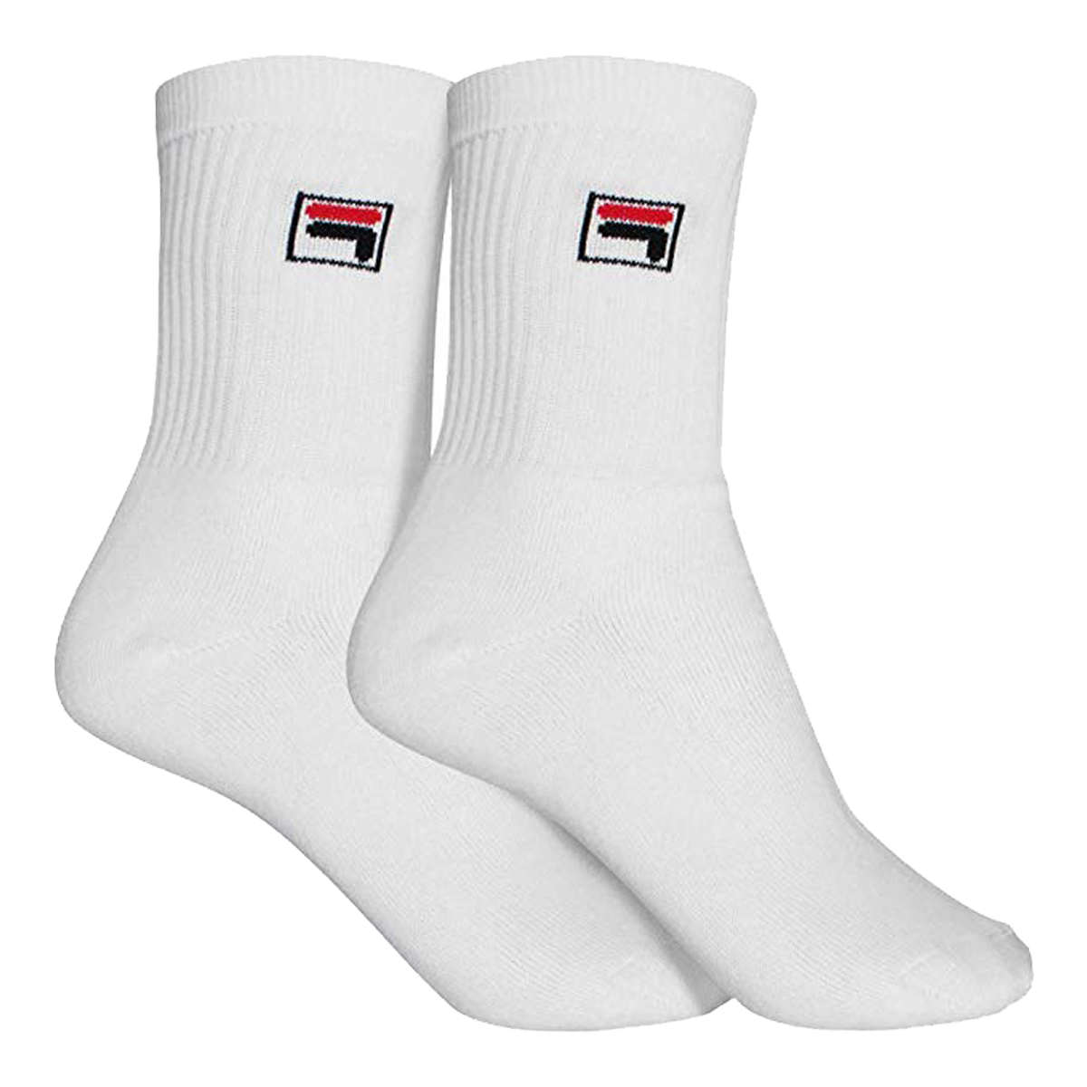 Fila Socks 2-Pack (White) - Padellife.dk