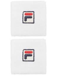 Fila Wristband Osten 2-Pack (White) - Padellife.dk