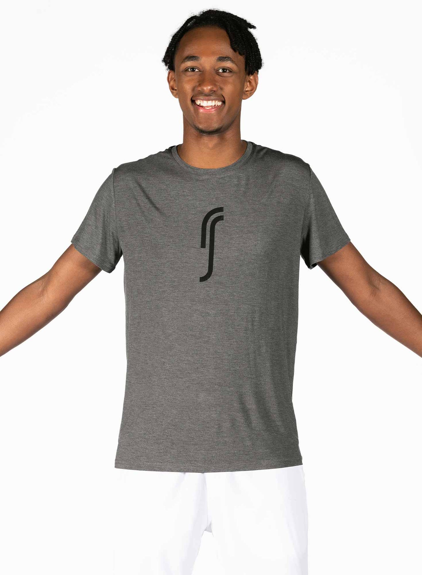 RS Padel Classic Modal T-shirt (Grå) - Padellife.dk