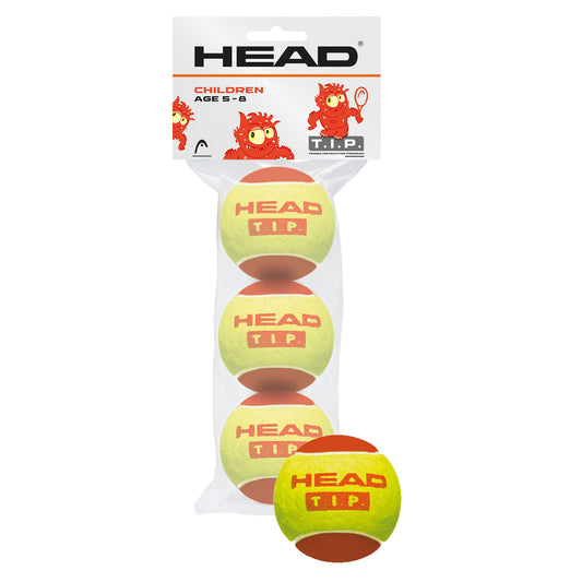 Head Træningsbolde (Rød, 3-pak) - Padellife.dk