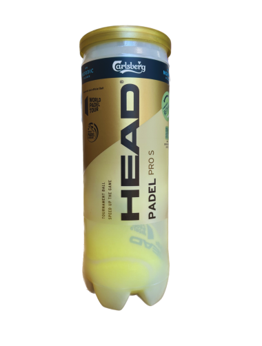 Head Padel Pro S Carlsberg Nordic Padelbolde (3 stk.)